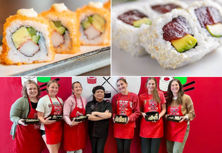 St. Louis Cooking Class: Sushi Rolling From Scratch: Three Classics