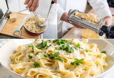 Cleveland Cooking Class: Handmade Alfredo Pasta