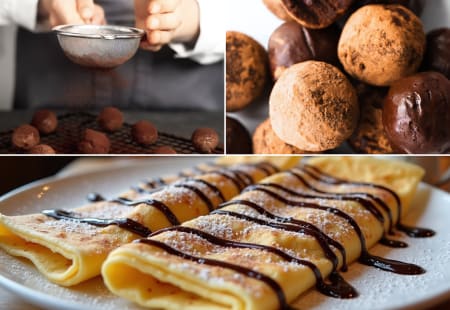 Las Vegas Cooking Class: Make Chocolate Truffles & Crêpes at a Modern Brewery