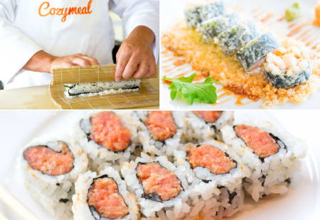 Boston Cooking Class: Japanese Sushi - Date Night