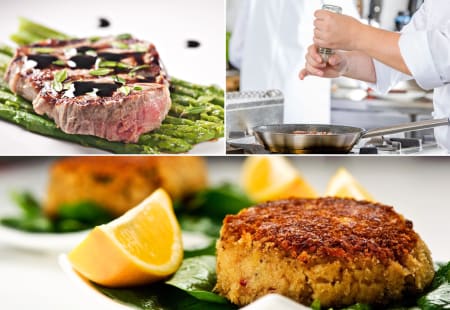 Orange County Cooking Class: From Land and Sea - Date Night