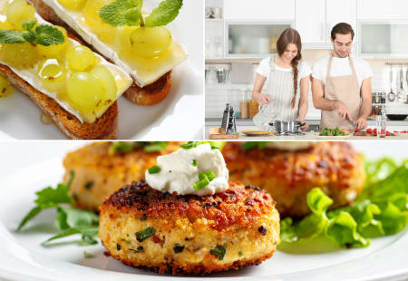 Dallas Cooking Class: Chic Indulgent Bites - Date Night