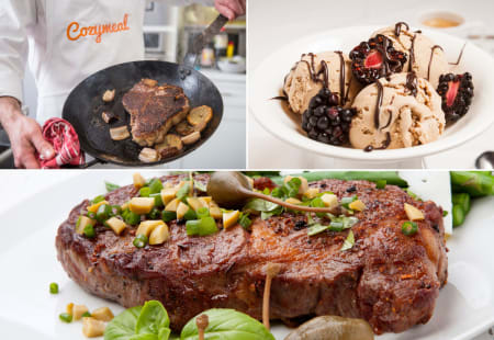 San Antonio Cooking Class: Steak Night in Tuscany - Date Night