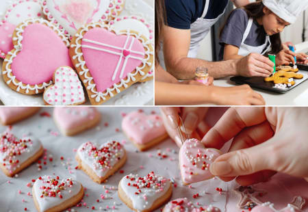 Chicago Cooking Class: Creative Heart Cookie Decorating - Family Fun