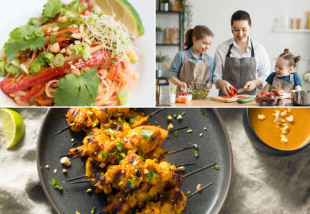 Los Angeles Cooking Class: Thai Recipes Made Easy - Family Fun