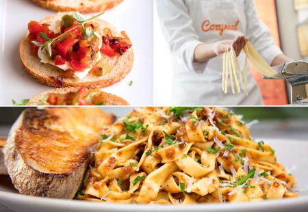 West Palm Beach Cooking Class: Fettuccini from Scratch