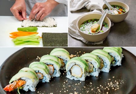 Boston Cooking Class: Sushi Rolling Night at a Local Distillery
