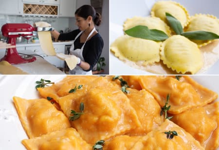 Orange County Cooking Class: Filled Pasta With a Tool Kit