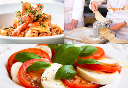 San Diego Team Building Activity: Rustic Italian Pasta
