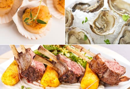 Austin Private Chef Meal: Celebration of Surf & Turf