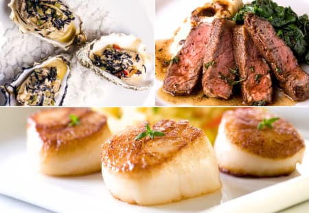 Bay Area Private Chef Meal: Luxury from the Land and Sea
