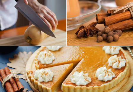 Orange County Cooking Class: Classic Pumpkin Chai Pie