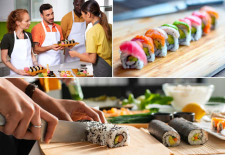 Washington, D.C. Team Building Activity: Creating Sushi Memories