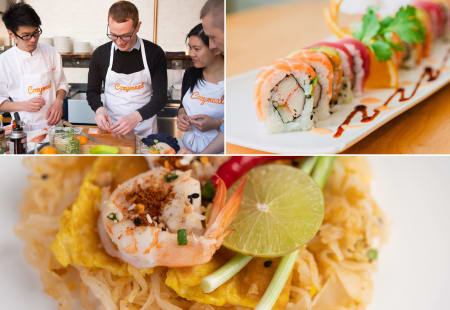 Los Angeles Team Building Activity: Asian Cuisine: Japan & Thailand