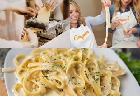 Charlotte Team Cooking Class: From Flour to Fettuccine Together