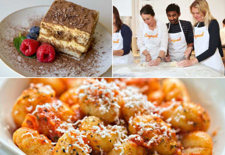 Seattle Team Building Activity: Italian Menu for the Group