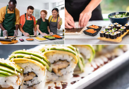 Toronto Team Building Activity: Sushi-Themed Cooking Competition
