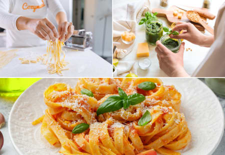 Atlanta Cooking Class: Fun Pasta Making at a Local Wine Bar