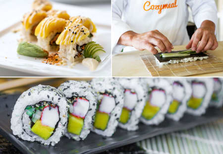 Raleigh Cooking Class: Learn to Make Sushi by Hand