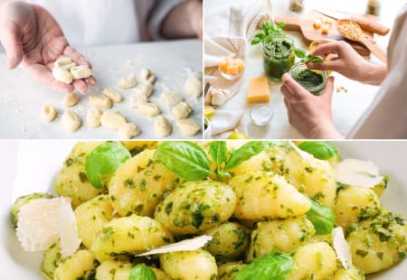 Houston Cooking Class: Handmade Gnocchi With Pesto