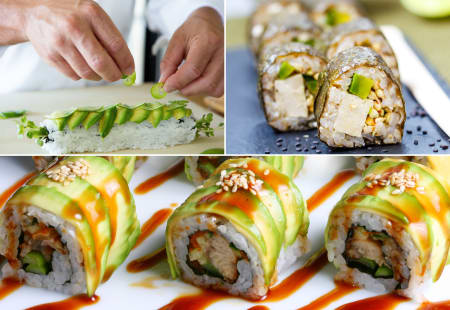 Chicago Cooking Class: Roll Creative Plant-Based Sushi