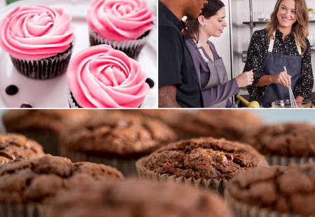 Los Angeles Cooking Class: Crafting a Cupcake Bouquet