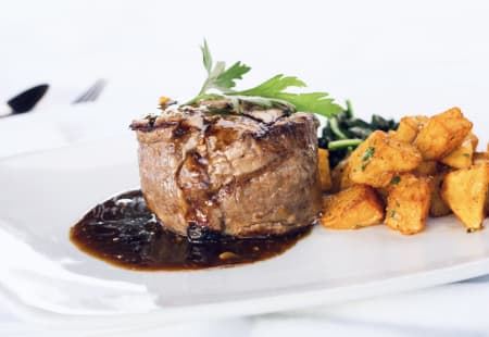 Asheville Private Chef Meal: Romantic Steakhouse Dinner