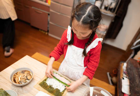 Houston Cooking Class: Kid Chef Sushi Celebration