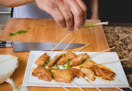 Boston Cooking Class: Global Street Food Favorites 3 slide