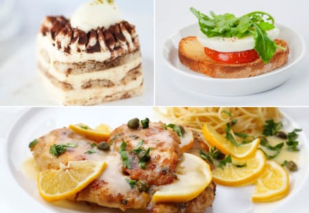 San Antonio Private Chef Meal: Italian Favorites