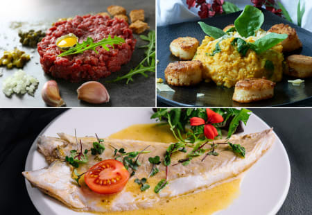 Charlotte Private Chef Meal: Land and Sea Culinary Fusion