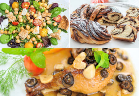 Charleston Private Chef Meal: Savory and Sweet Mediterranean Feast