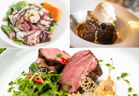 Mississauga Private Chef Meal: From Land to the Sea