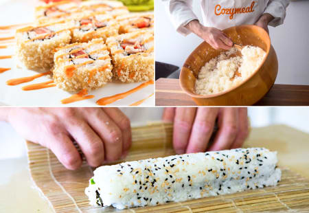 Detroit Cooking Class: Sushi Rolling Trio