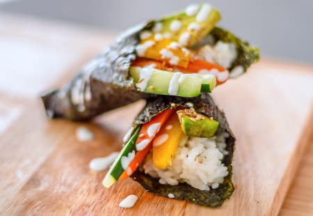Boston Cooking Class: Rolling Vegan Sushi 5 slide