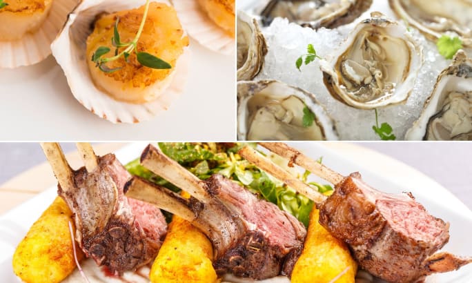 Austin Private Chef Meal: Celebration of Surf & Turf
