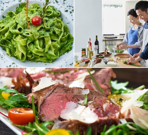 Houston Cooking Class: Tuscan Steak Supper - Date Night