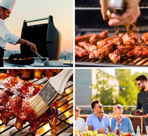 Los Angeles Private Chef Meal: Poolside BBQ Party