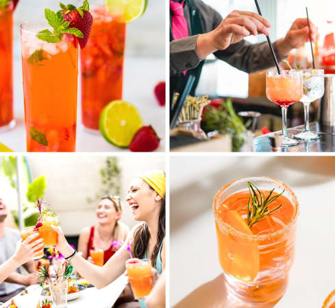 Los Angeles Private Chef Meal: Cocktail Service for Pool Parties