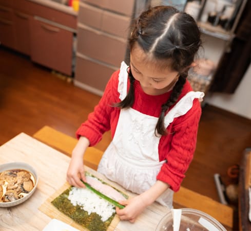 Houston Cooking Class: Kid Chef Sushi Celebration