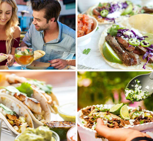 Los Angeles Private Chef Meal: Poolside Taco Fiesta