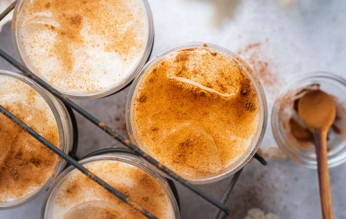 agua de horchata is a refreshing mexican rice drink