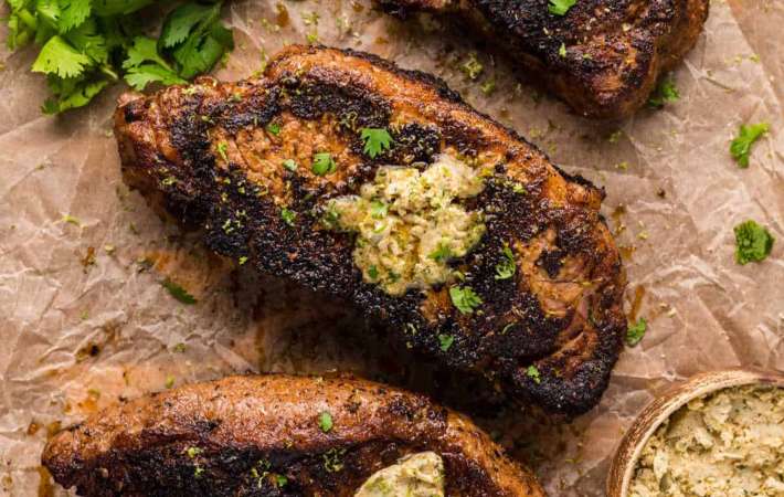blackened steak is a savory, spice-packed steak recipe