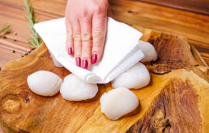 how to cook frozen scallops