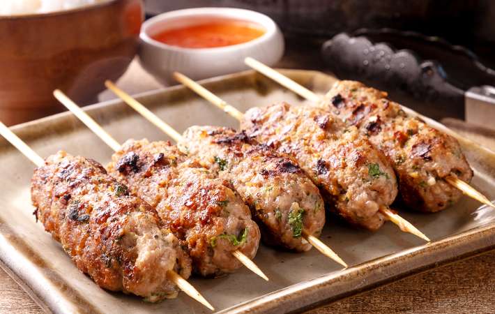 moo ping is a juicy, flavorful easy super bowl appetizer