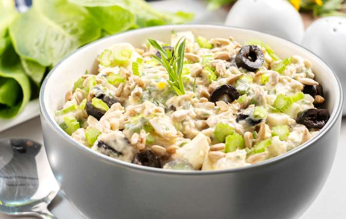 keto chicken salad is a versatile easy healthy appetizer