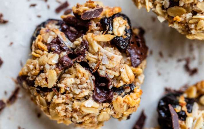 cherry chocolate chip cookies are a vegan gluten free dessert