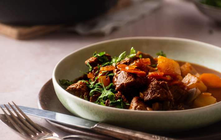 keto beef stew is a hearty and easy steak dinner idea