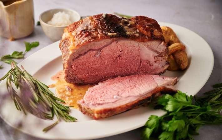 sous vide prime rib is a perfect holiday or special celebration meal