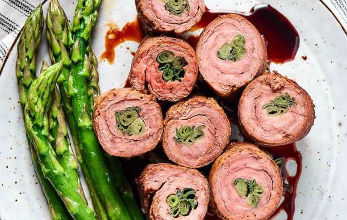 beef negimaki is an elegant japanese steak dish
